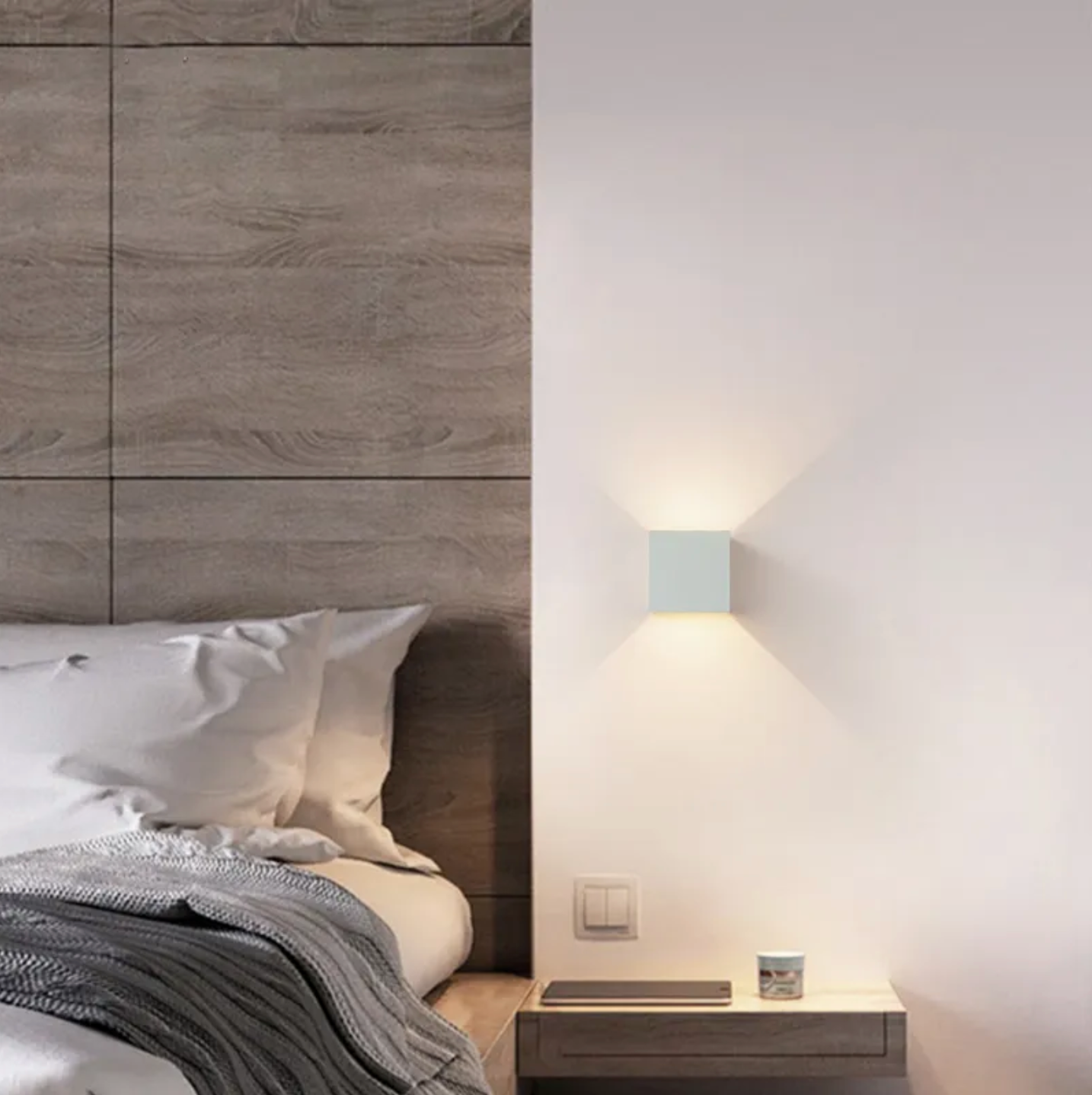 Draadloze Wandlamp met Sensorlicht en Instelbare Sfeer