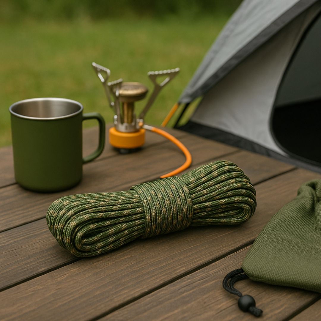 Paracord Touw met 7 Binnenkernen en Hoge Trekkracht voor Outdoorgebruik