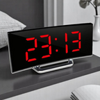 Digitale Wekker met Groot LED Display en Automatische Dimbare Verlichting