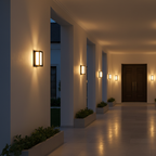 Buitenwandlamp met Modern Ontwerp en Heldere Weerbestendige LED‑Verlichting