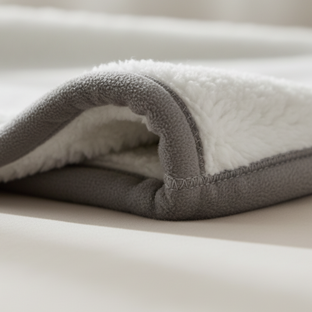 Elektrische Fleece Deken met Instelbare Warmte en Zachte Comfortstructuur