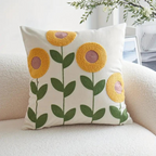 Kussenhoes Met Botanisch Bloemenpatroon Voor Sfeervolle Woondecoratie
