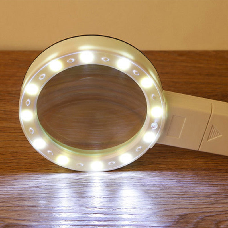 Vergrootglas met 30x Vergroting en LED-Verlichting voor Lezen en Detailwerk
