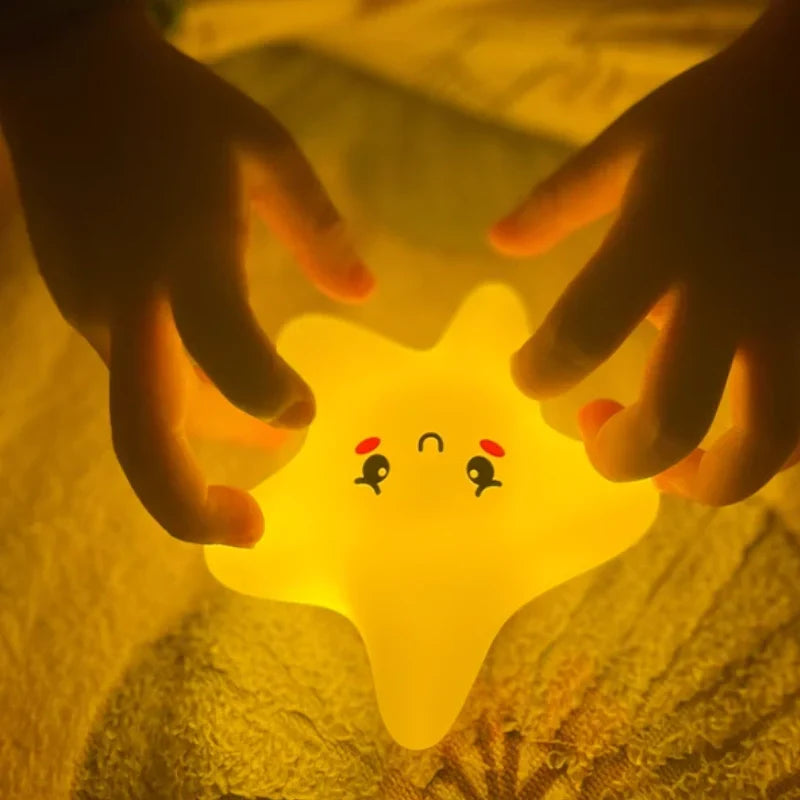 Kinder Nachtlamp Met Hemelse Vorm En Zachte Warmlichtmodule