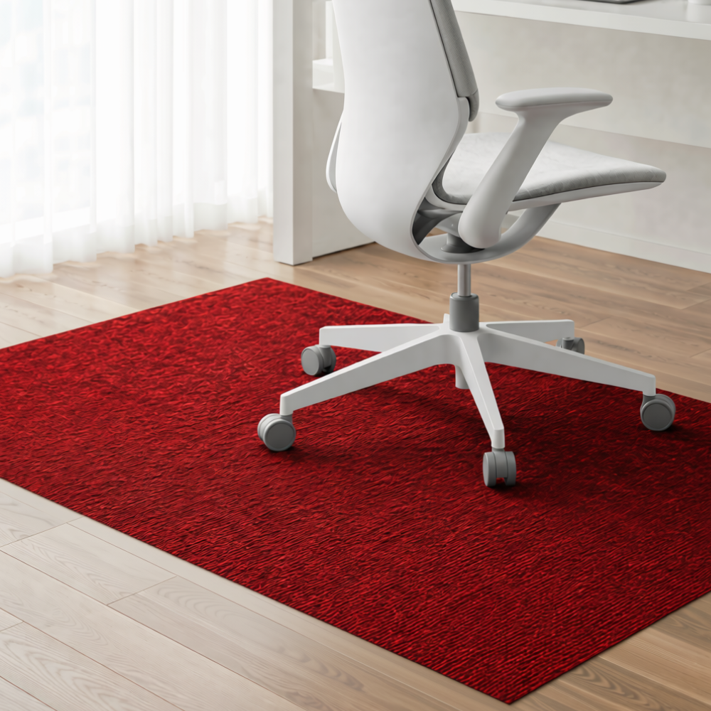 Bureaustoelmat Voor Vloerbescherming En Soepel Rollen Van Stoelen