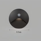 Wandlamp Met Mat Metalen Behuizing En Optionele Sensor Voor Strakke Halverlichting