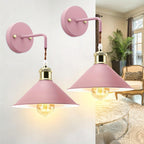Metalen Wandlamp met Industriële Afwerking