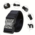 Nylon Outdoor Riemenset met Snelle Metalen Gesp