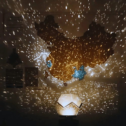 Projectorlamp met Sterren en Nevels voor Rustgevende Lichtprojecties