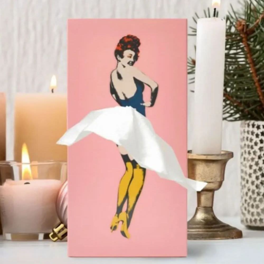 Decoratieve Tissuedoos van Kunststof met Creatief Ontwerp voor Woonruimte