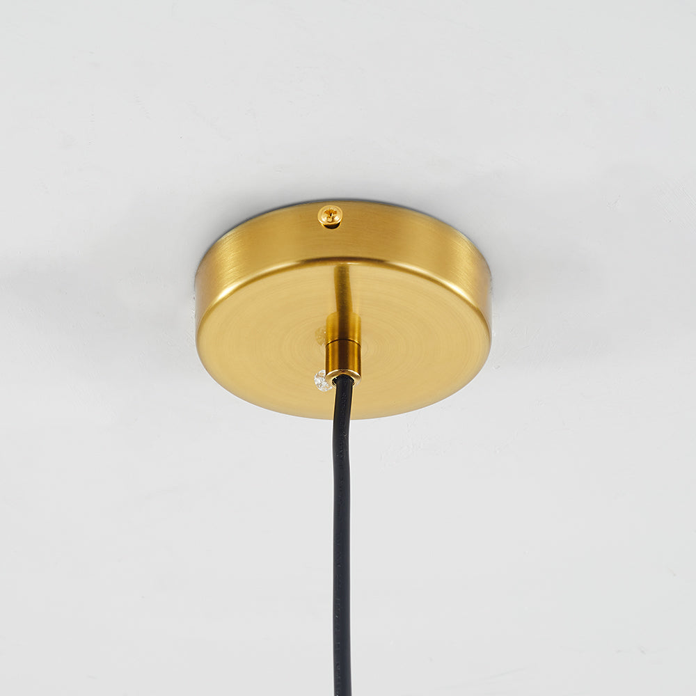Hanglamp Met Glazen Bolkap In Transparant Of Amber
