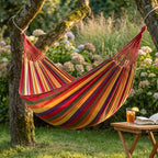 Outdoor Hangmat Katoen Polyester Hoogbelastbaar Compact Ontwerp