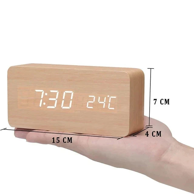 Digitale Wekker met Led‑Display en Slimme Functies