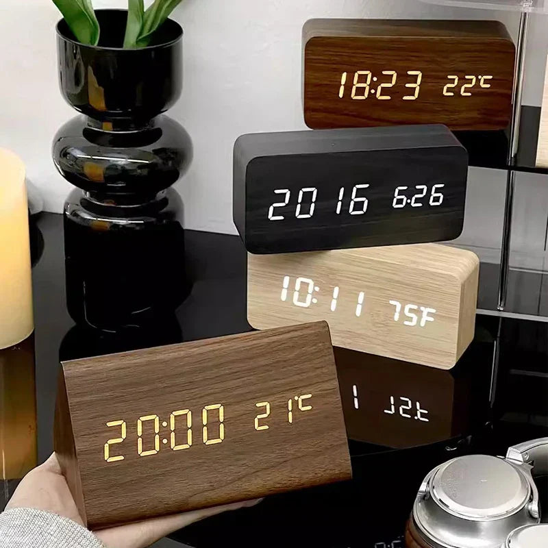Digitale Wekker met Led‑Display en Slimme Functies
