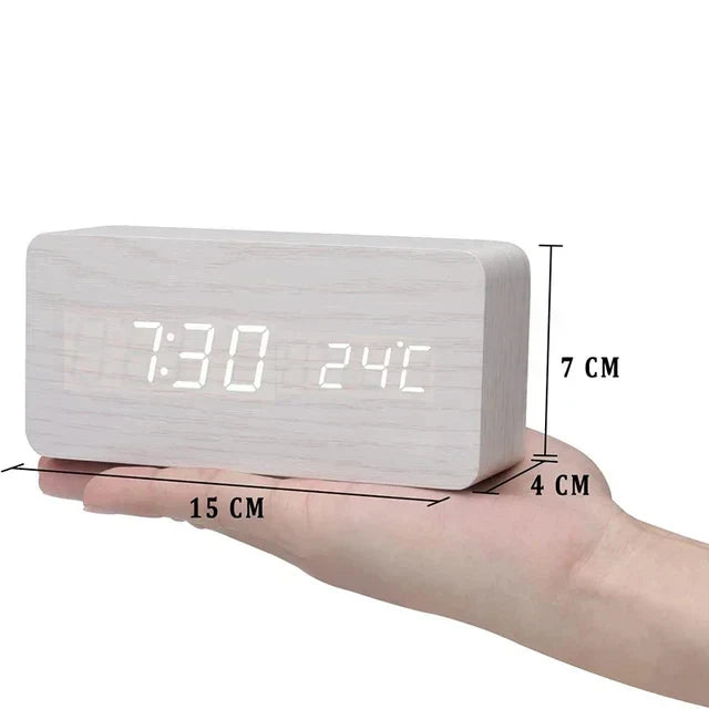 Digitale Wekker met Led‑Display en Slimme Functies