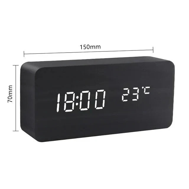 Digitale Wekker met Led‑Display en Slimme Functies