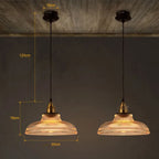 Glazen Hanglamp met Luxe Lichtuitstraling en Moderne Elegantie voor Woonkamer en Eetkamer
