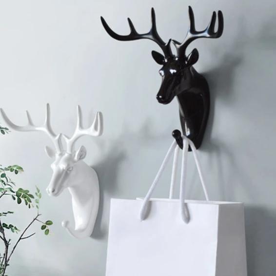 Decoratieve Wandhaak Met Natuurlijke Dierlijke Vorm En Stevige Constructie