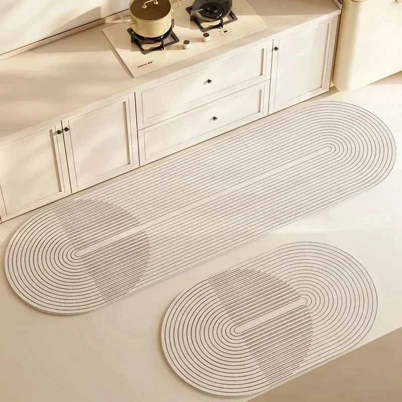 Keukenmat met Absorberende Bovenlaag en Antislip Onderzijde