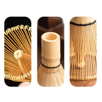 8-Delige Matcha Theeset Met Keramische Kom En Bamboe Accessoires