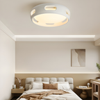 Bladloze LED Plafondventilator met Dimbare Verlichting en Afstandsbediening