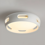 Bladloze LED Plafondventilator met Dimbare Verlichting en Afstandsbediening