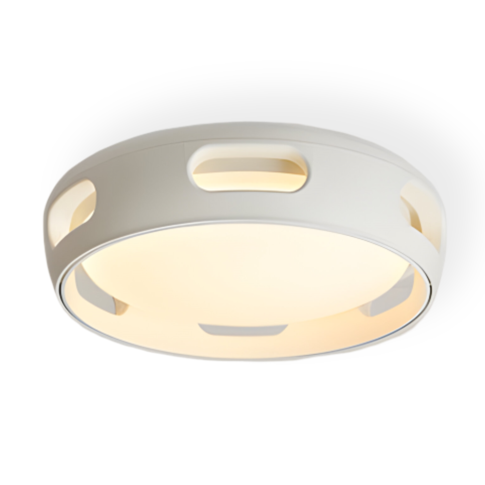 Bladloze LED Plafondventilator met Dimbare Verlichting en Afstandsbediening