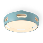 Bladloze LED Plafondventilator met Dimbare Verlichting en Afstandsbediening