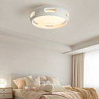 Bladloze LED Plafondventilator met Dimbare Verlichting en Afstandsbediening