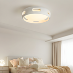 Bladloze LED Plafondventilator met Dimbare Verlichting en Afstandsbediening