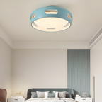 Bladloze LED Plafondventilator met Dimbare Verlichting en Afstandsbediening