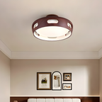 Bladloze LED Plafondventilator met Dimbare Verlichting en Afstandsbediening