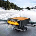 Auto Verwarmingsventilator met Snel Ontwasemend Warmtelucht en 360° Luchtstroom