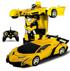 Rc Transformeerauto Met Robotmodus Voor Speelplezier En Afstandsbesturing
