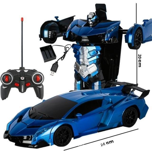 Rc Transformeerauto Met Robotmodus Voor Speelplezier En Afstandsbesturing