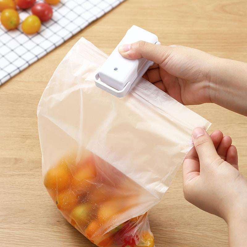 Mini Beutel Sealer Voor Het Luchtdicht Sluiten Van Snack- En Vershoudverpakkingen