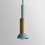 Houten Hanglamp Met Moderne Vorm En Strakke Scandinavische Afwerking