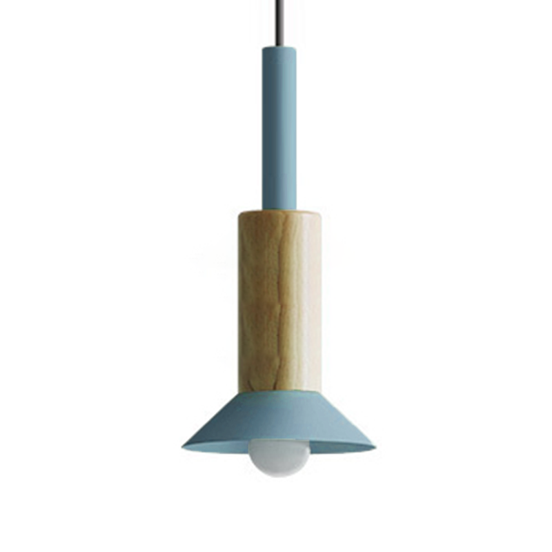 Houten Hanglamp Met Moderne Vorm En Strakke Scandinavische Afwerking