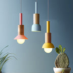 Houten Hanglamp Met Moderne Vorm En Strakke Scandinavische Afwerking