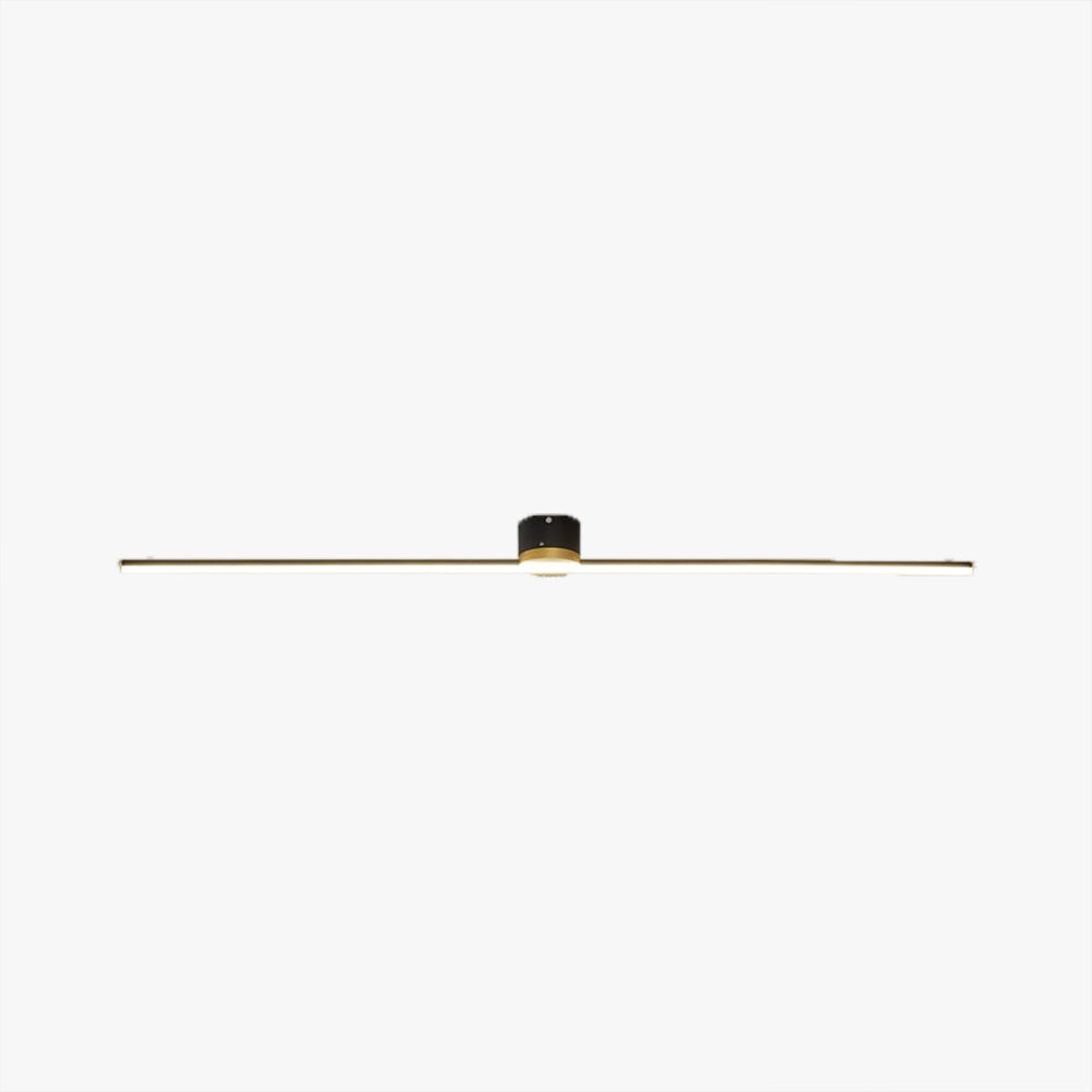 Lineaire Plafondlamp Met Metalen Behuizing En Silicagelkap