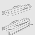 Aluminium Badkamerplank met Zelfklevende Montage