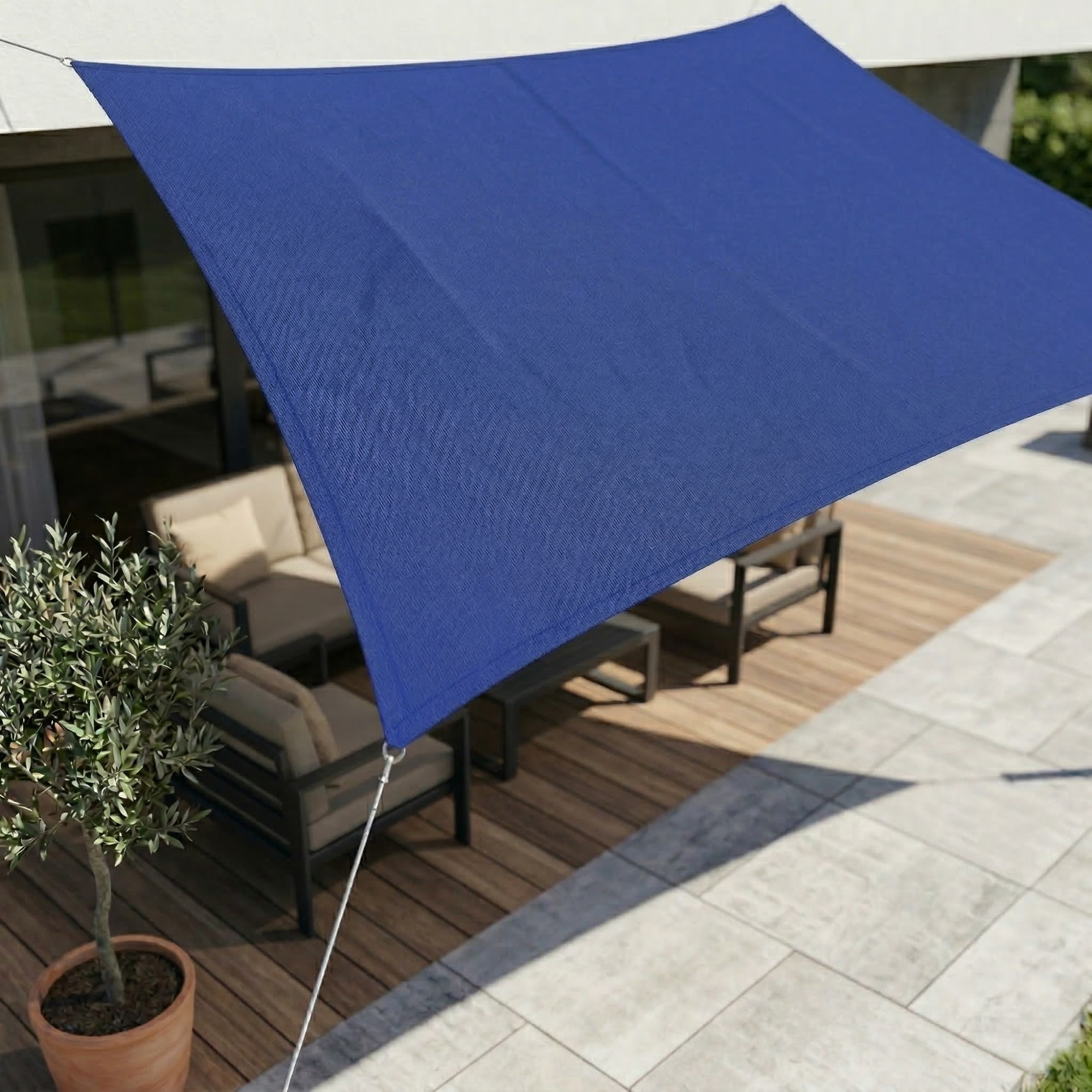 Waterdicht Schaduwdoek met UV-Bescherming voor Tuin, Terras en Balkon