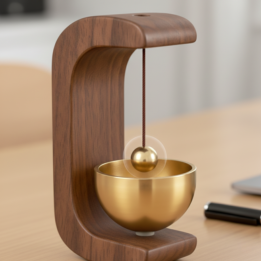Deurklank Hout Magnetisch Zenvane Rustgevend Compact Decoratief Ontwerp