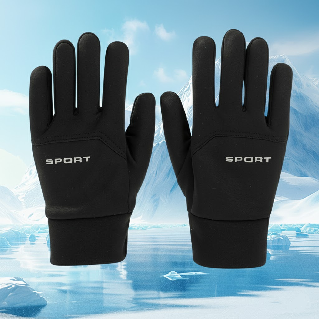 Verwarmde Winterhandschoenen met Waterdichte Buitenlaag en Touchfunctie