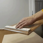 Houten Pizzaschep Met Glijmechanisme Voor Pizza, Brood En Bakwaren