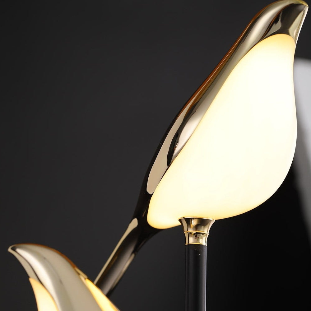 Wandlamp met Vogelaccent en Ledverlichting