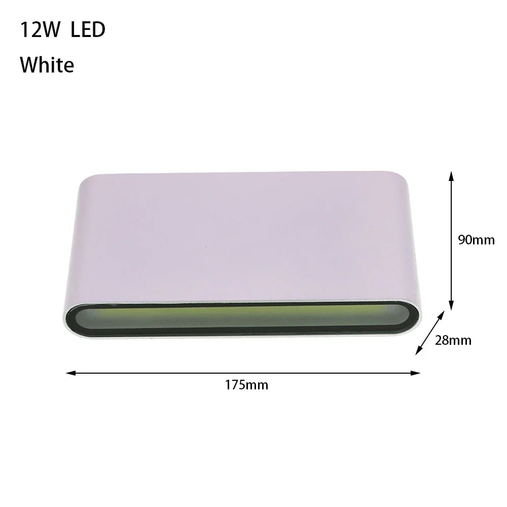 Wandlamp met Waterdichte Aluminiumconstructie en Efficiënte LED‑Verlichting