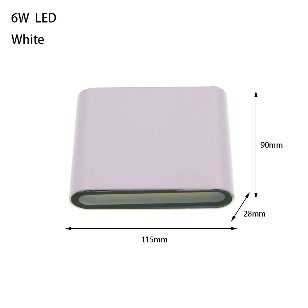 Wandlamp met Waterdichte Aluminiumconstructie en Efficiënte LED‑Verlichting