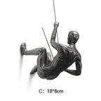 Klimmer Wandsculptuur met Handgemaakte Vorm en Sterke Uitstraling