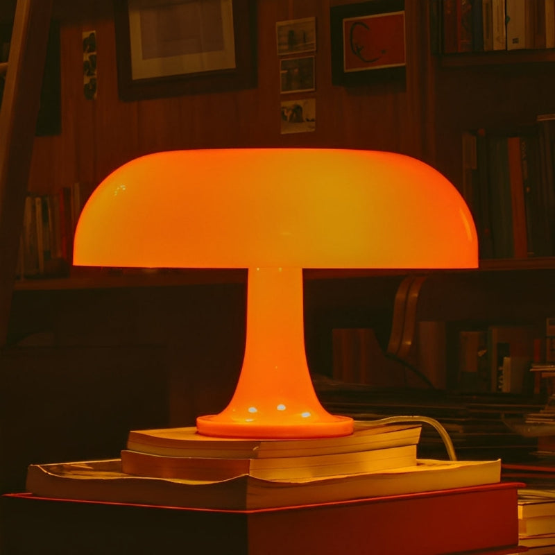 Paddenstoel Tafellamp met Retro Vorm en Dimbare Lichtstanden